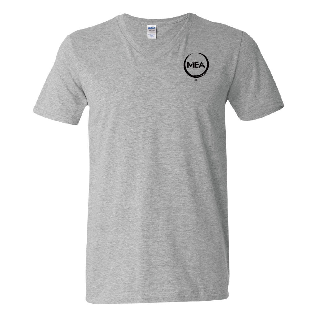 MEA Pocket Logo V-Neck Shirt