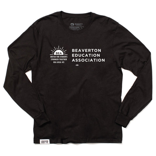 Beaverton Education Association Logo Long Sleeve Shirt