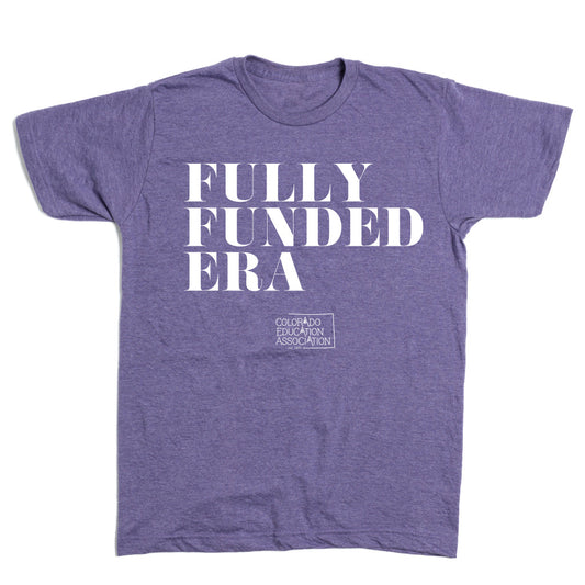 CEA: Fully Funded Era Shirt- White Ink