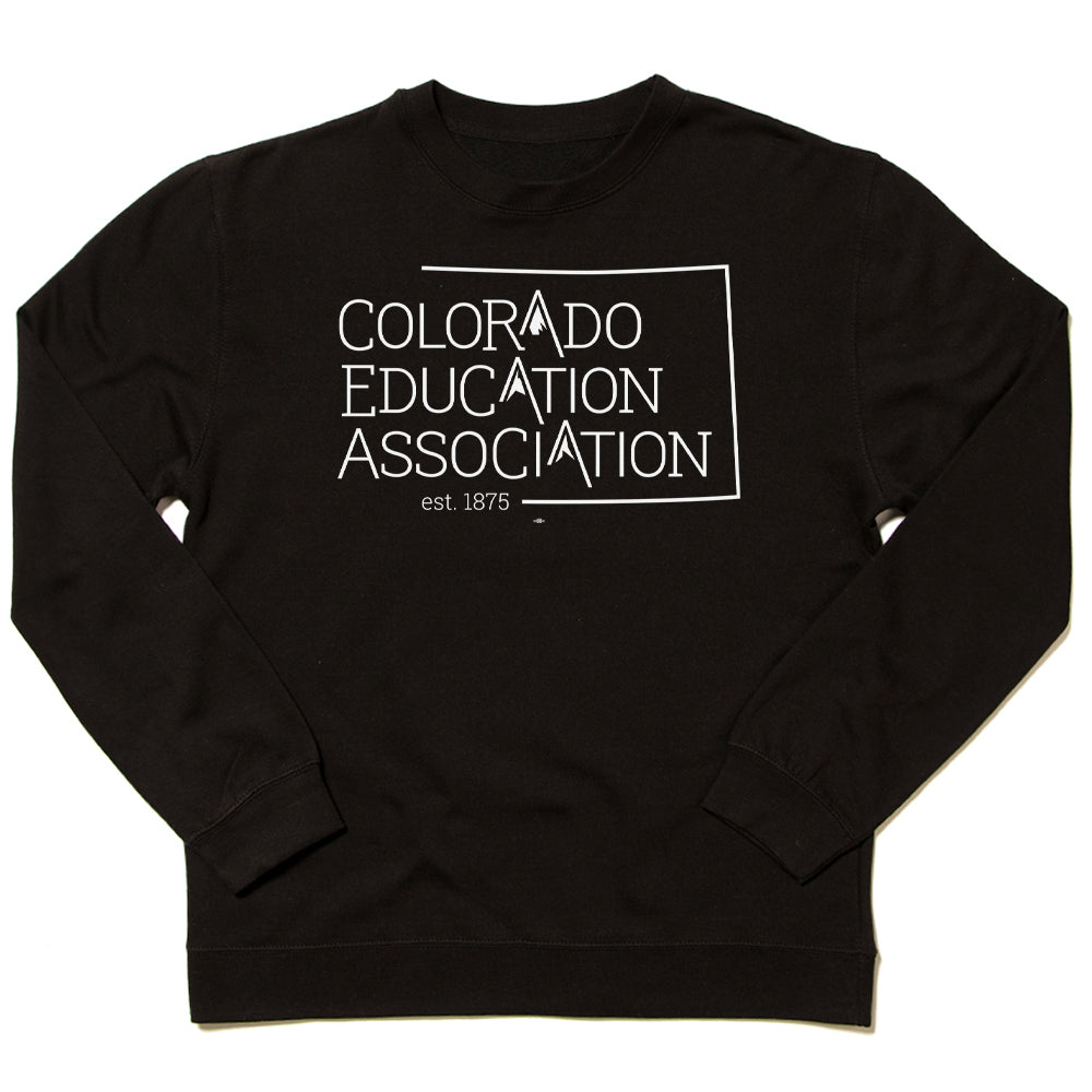 Colorado Education Association Logo Crewneck Sweatshirt
