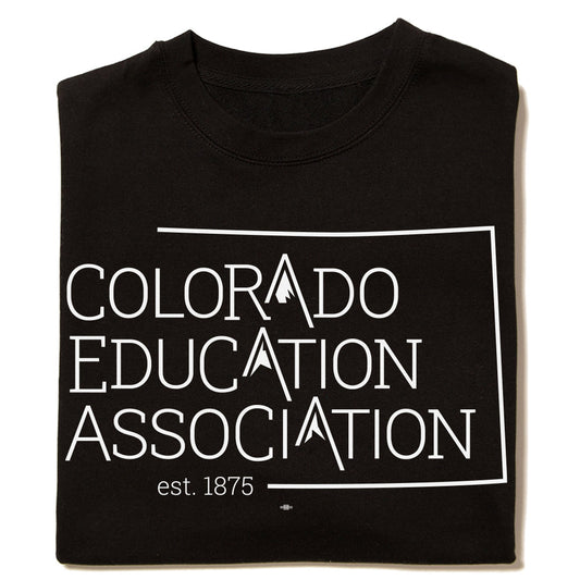 Colorado Education Association Logo Crewneck Sweatshirt