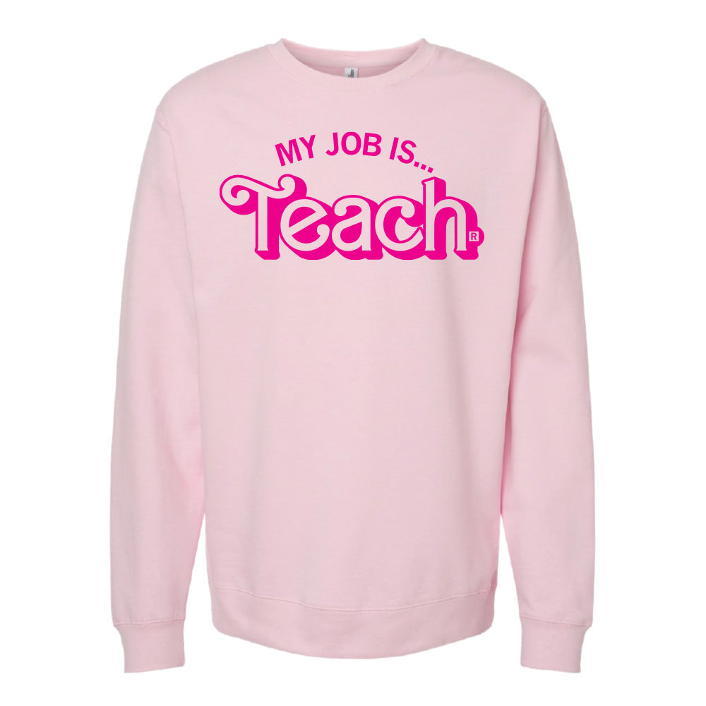 CEA: My Job Is Teach Crewneck Sweatshirt