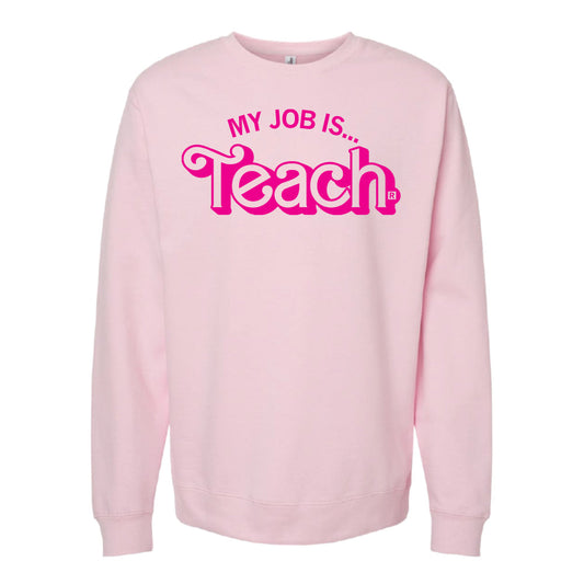 CEA: My Job Is Teach Crewneck Sweatshirt