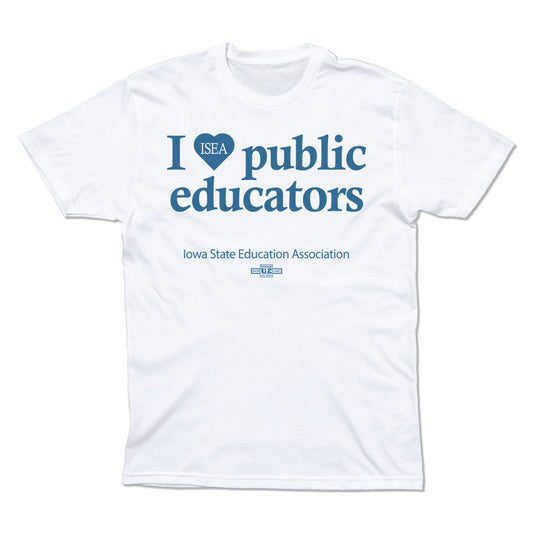 ISEA: I Heart Public Educators Shirt