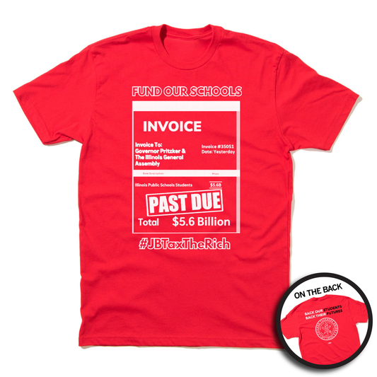 CTU: Fund Our Schools Invoice Shirt
