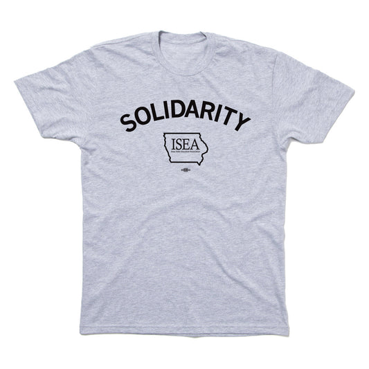 ISEA: Solidarity Bowed Text Shirt