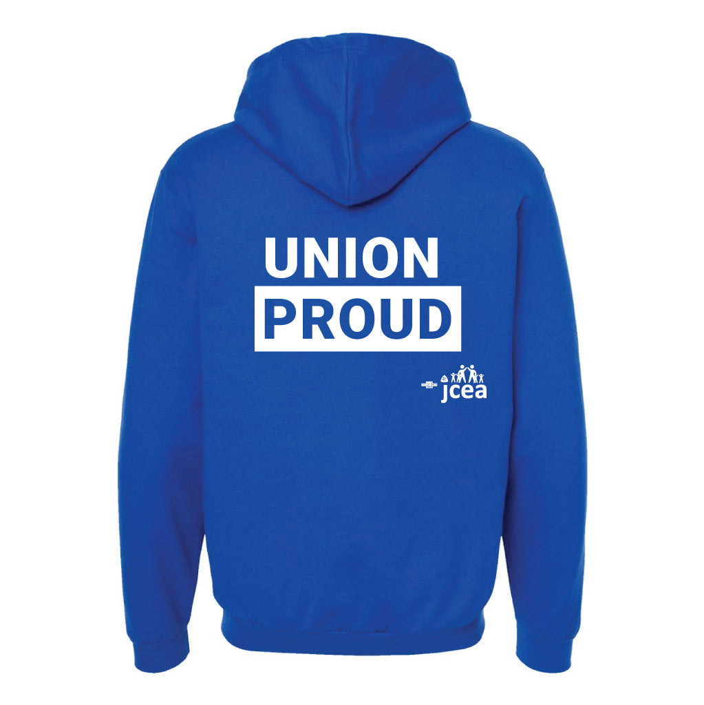 JCEA: Union Proud Zip-Up Hooded Sweatshirt