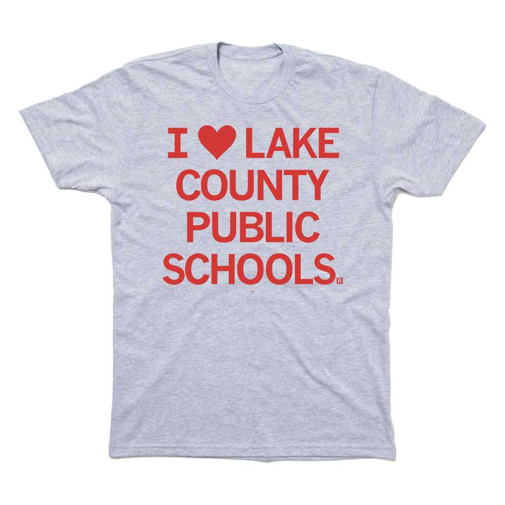 LCFT 504: I Heart Lake County Public Schools Shirt
