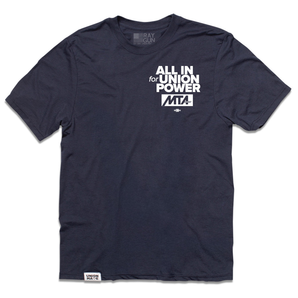 MTA: All in For Union Power Pocket Print Shirt