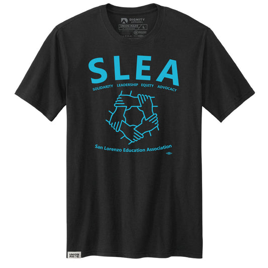 SLEA: Solidarity, Leadership, Equity, Advocacy Hands Shirt