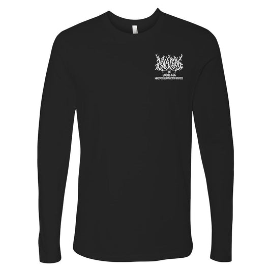 UE Local 666: Unicorn Skull Long sleeve shirt