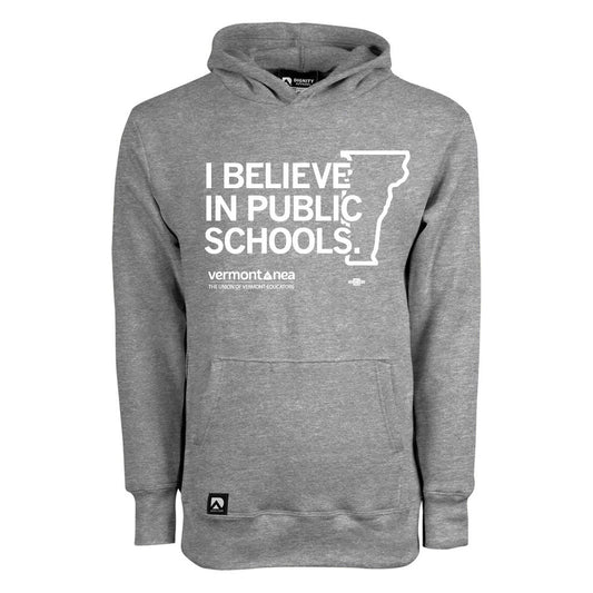 VTNEA: I Believe in Public Schools Hooded Sweatshirt