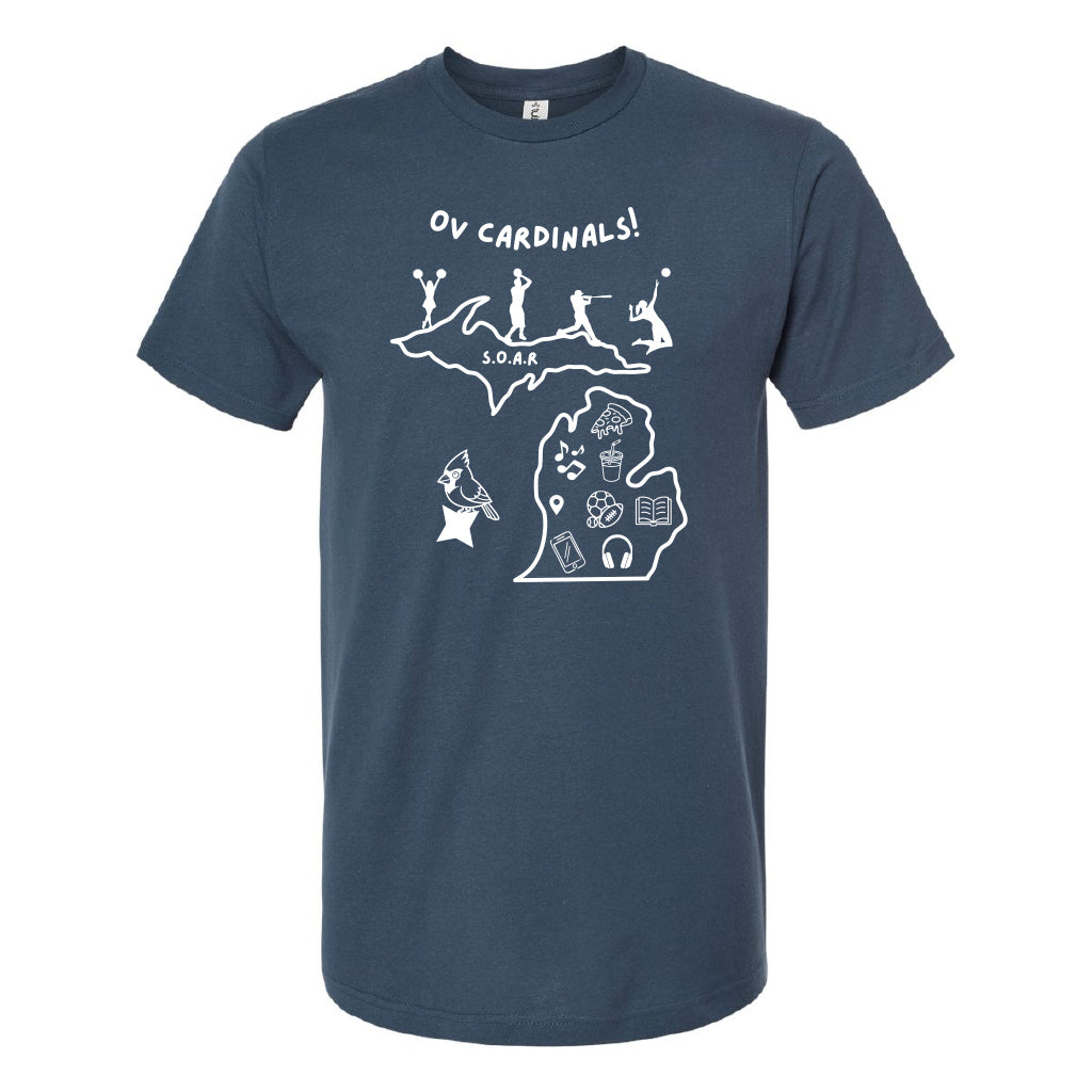 Orchard View Middle School: OV Cardinals! Shirt