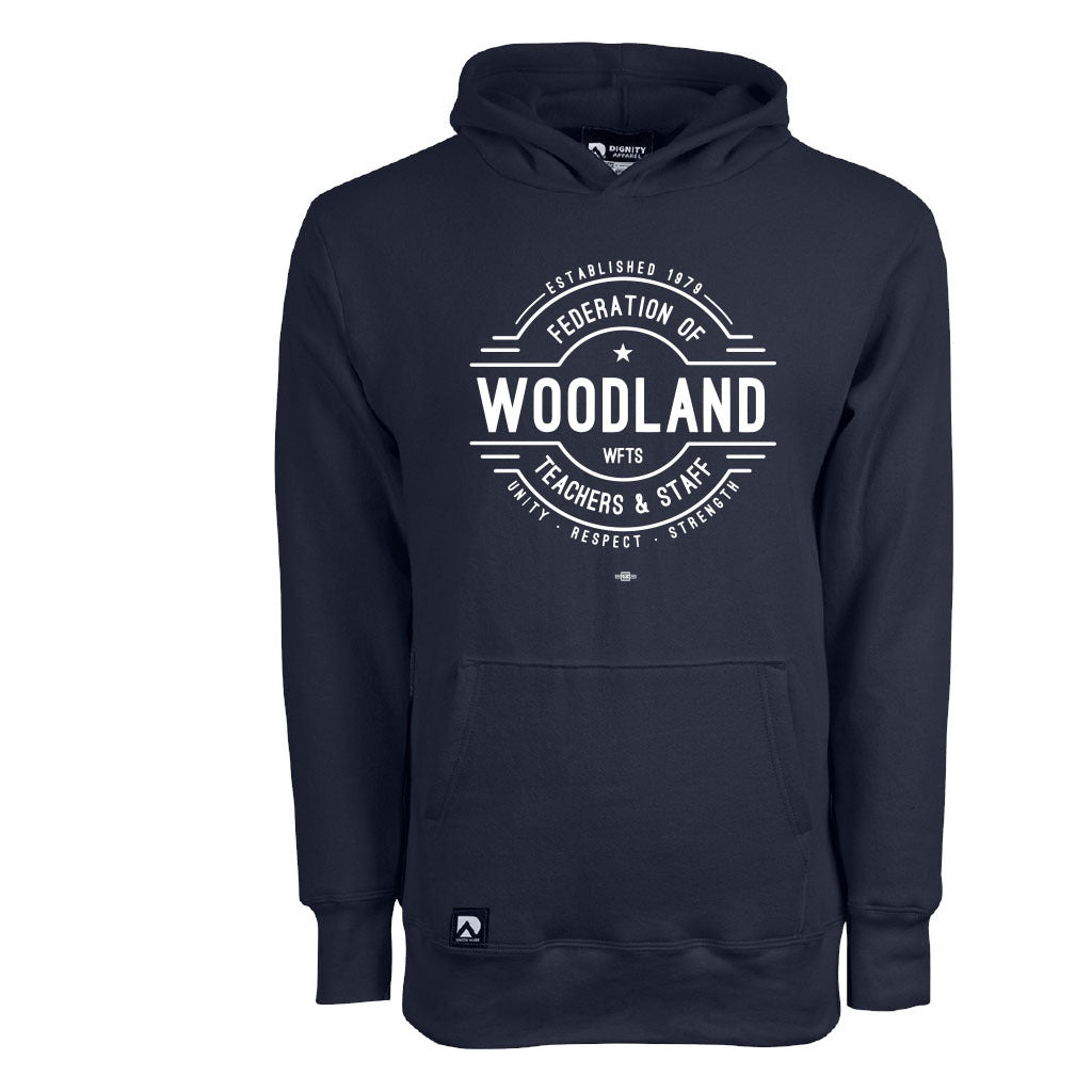 WFTS: Woodland Logo Pullover Hooded Sweatshirt