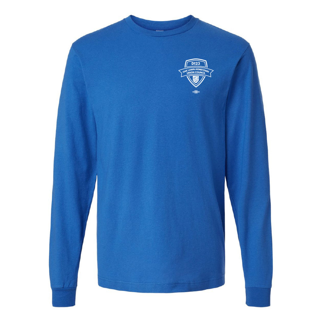 D123 Oak Lawn Hometown Seal Long Sleeve Shirt