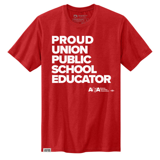 AEA: Proud Union Public School Educator Shirt