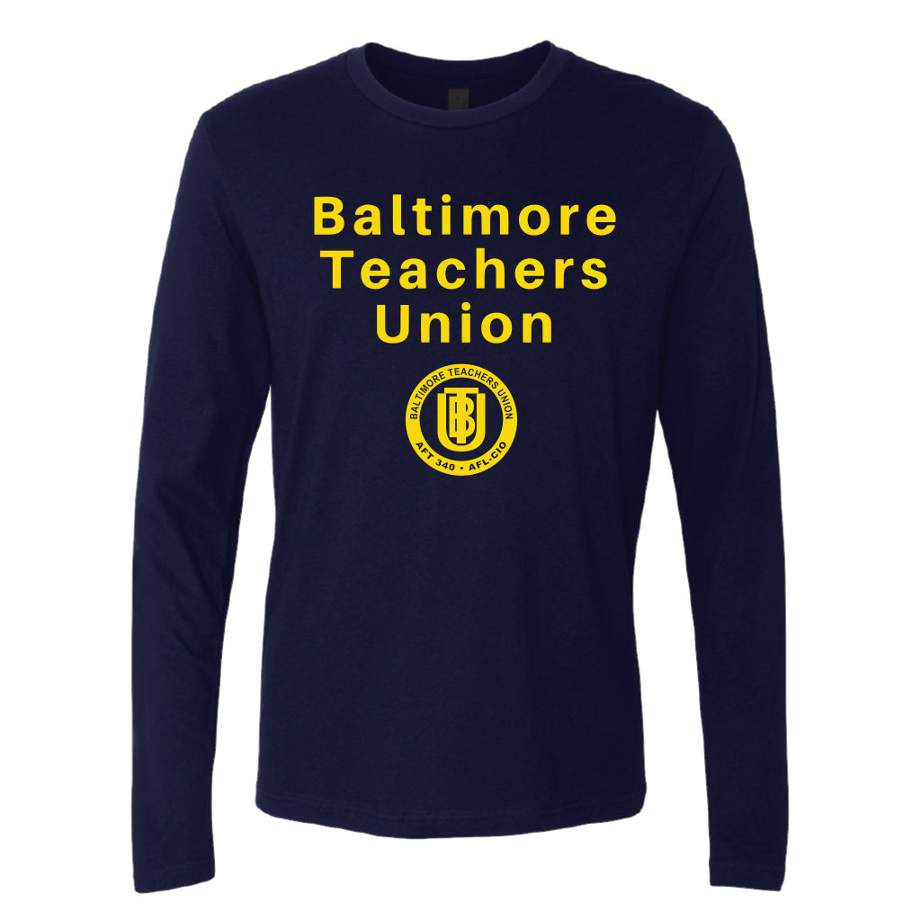 Baltimore Teachers Union: Logo Long Sleeve Shirt