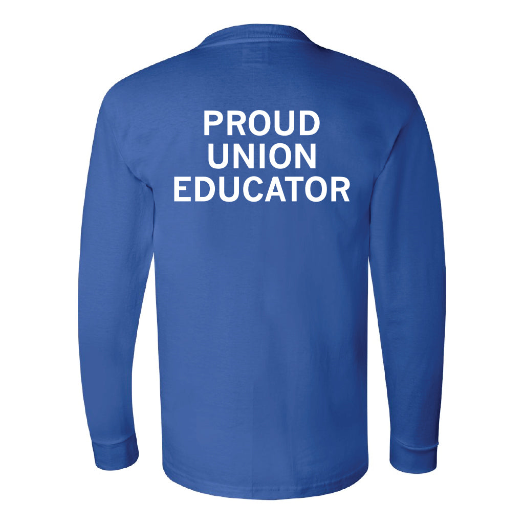 MFE59: Shield Logo Pocket Print Long Sleeve Shirt