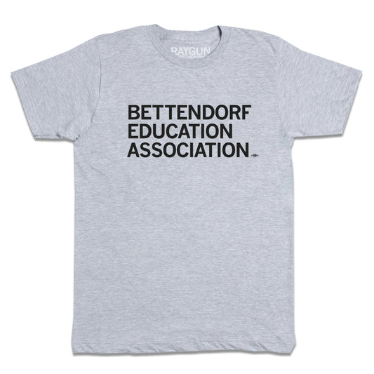 Bettendorf Education Association Text Shirt
