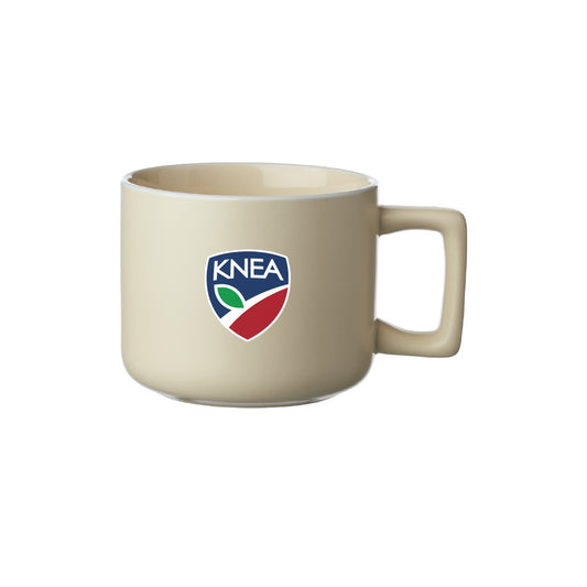 KNEA: Logo 14 oz. Latte Ceramic Mug