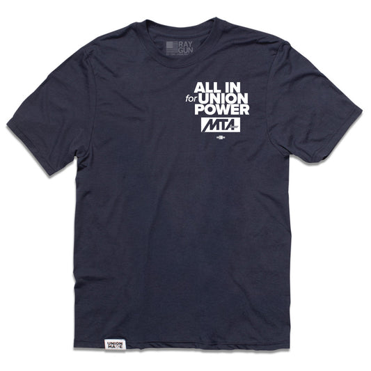 MTA: All in For Union Power Pocket Print Shirt