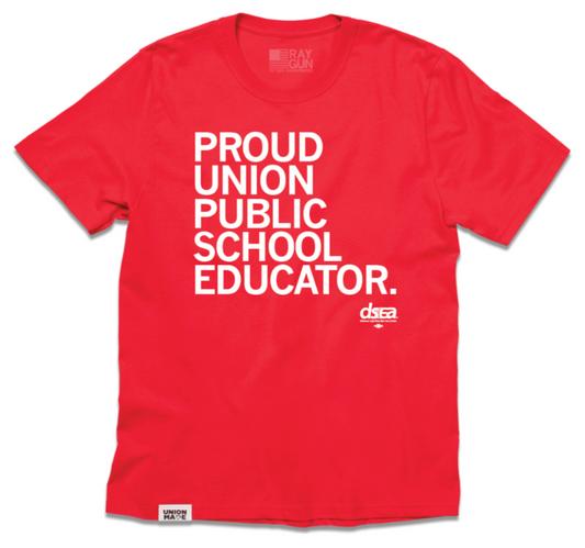 DSEA: Proud Union Educator Shirt