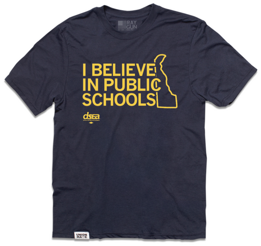 DSEA: I Believe in Public Schools Shirt