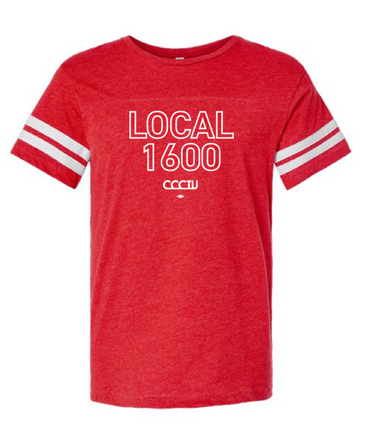 CCCTU: Local 1600 V-Neck Jersey Shirt