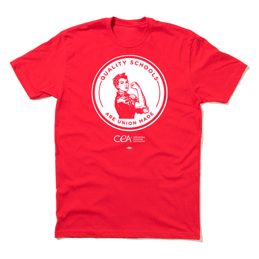Chesterfield Education Association: Quality Schools Shirt