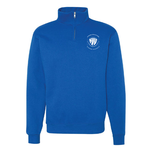 NFT-28: Shield Pocket Logo Quarter Zip Sweatshirt